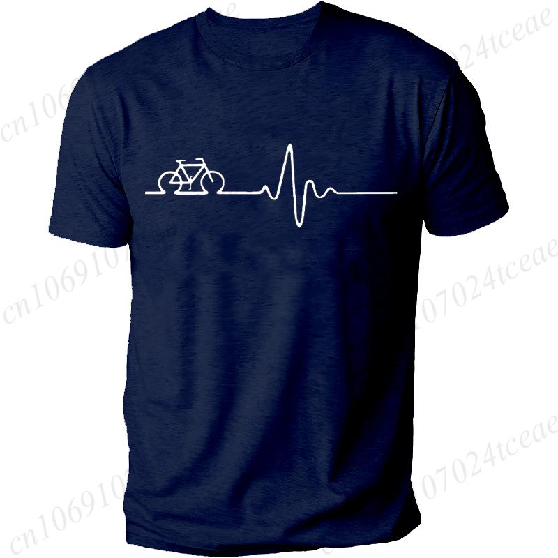 Mens T Shirts Casual Summer Top Tees CYCLING CARDIO Fashion Clothes CYCLIST CYCLE BIKE FITNESS Printed TShirts for Men Clothing