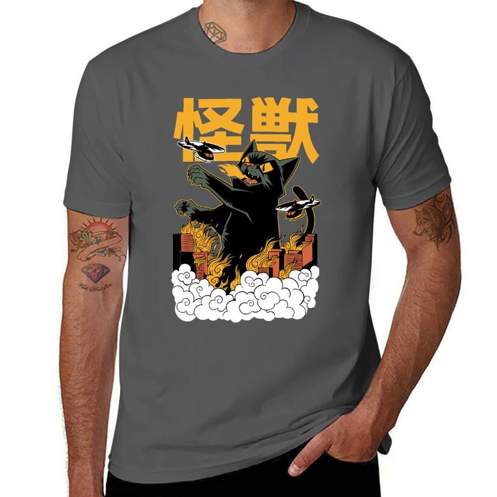 terror of catzilla TShirt Holiday Party TShirt for Unisex