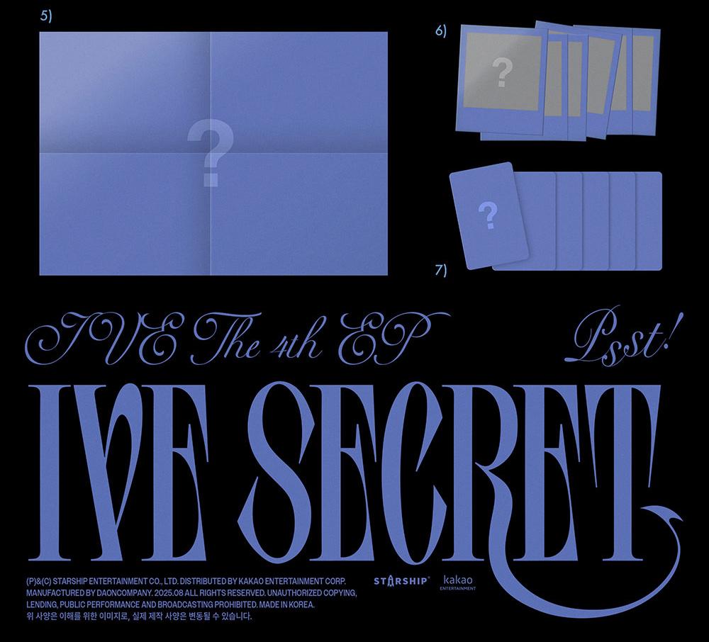 IVE [IVE SECRET] 4th EP ALBUM