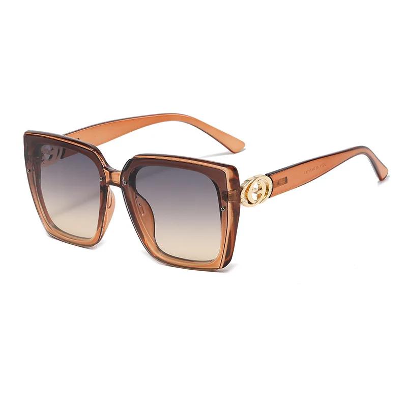 Latest Large Spectacle Frame Frame Rectangular Sun Glasses Glasses Womens Designer Style Style Trendy Sun Eyeglasses Ladies Outdoor Travel Eyewear