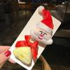 Japanese-Inspired Cute Cartoon Plush Hair Clip & Brooch for Kids - Christmas Festival Headwear