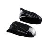 For X5 E70 X6 E71 2007-13 Side Wing Mirror Cover Caps Gloss Black Left+Right