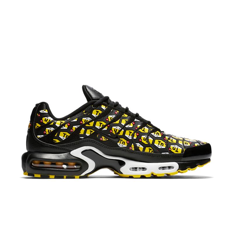 New Nike Air Max Plus Qs All Over Print Black 903827-002
