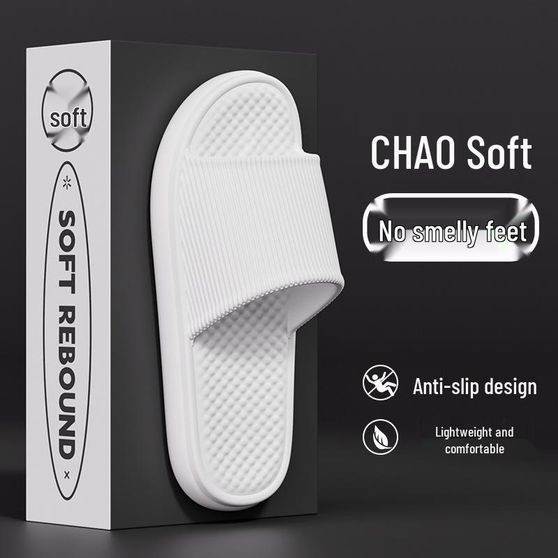 2025 Unisex Non-slip Soft Sole Indoor Bathroom Slippers