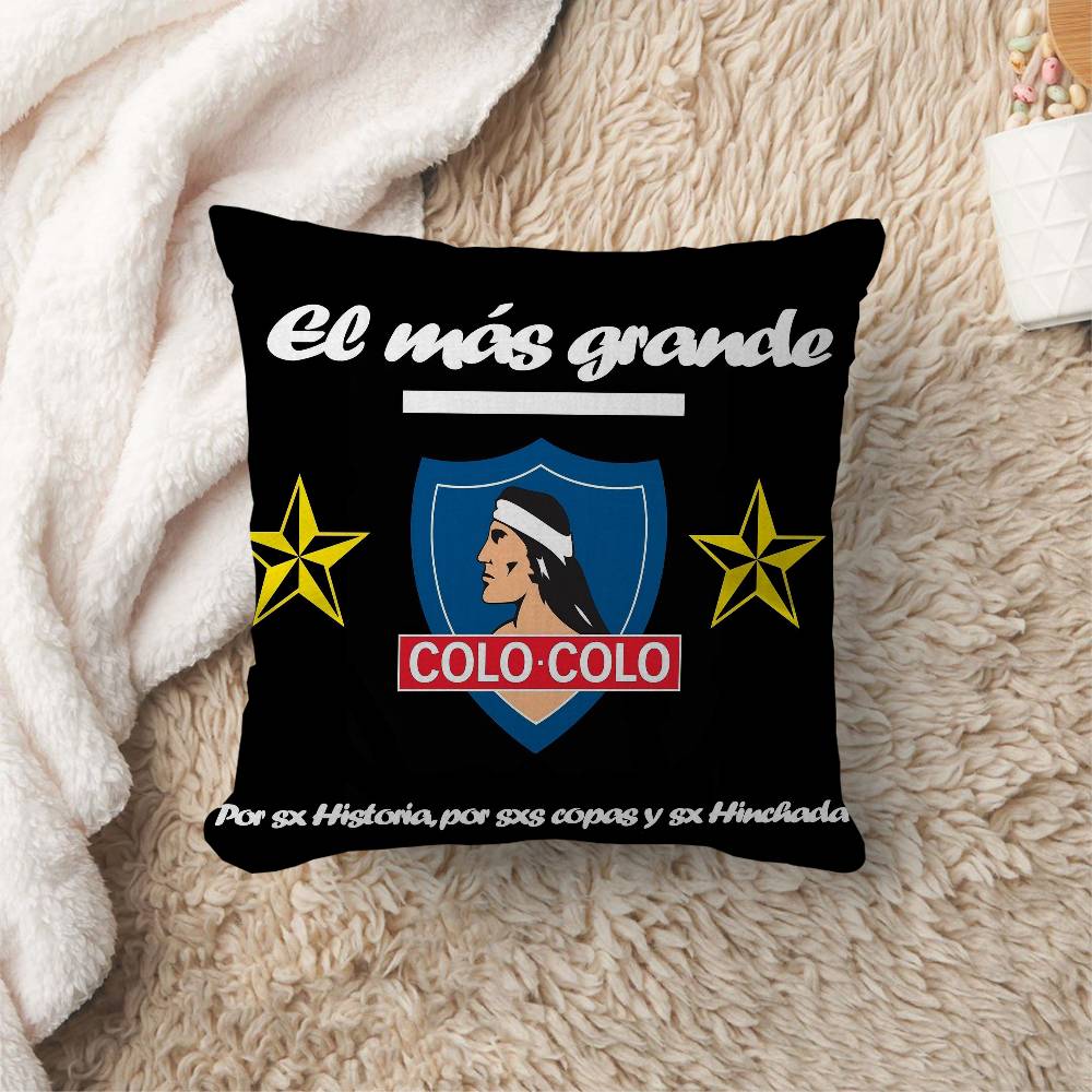 

Popular Football CColoColoS Club Personalized picture text home decorative pillows Household Gifts xcm 30x30 cm
