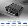 Dispositivo de alarma de presión de neumáticos para automóvil con sistema TPMS solar, pantalla digital colorida y 4 sensores externos, advertencia de temperatura y presión de neumáticos