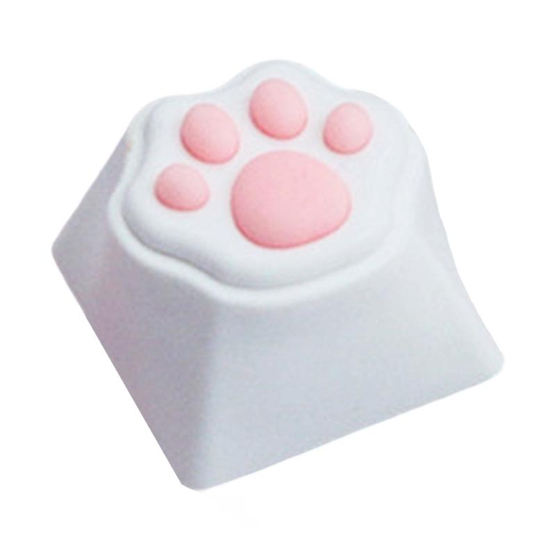 Kitty Paws CatPaw Handmade Customizeds Silicone Keycap for Switches Mechanical Keyboards