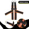 2 Pieces Pilates Straps,Flexible,D Ring,Y Loops,Yoga Straps Reformer Strap Fitness Belts for Beginner Workout Home Gym Men Women