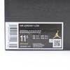 553558-140 Nike Air Jordan 1 Low Black White Alternate Royal Toe Blue (Men's)