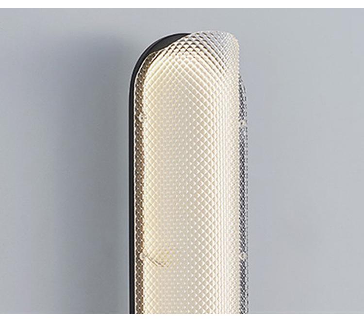 Nordic Modern LED Pendant Light - Creative Acrylic Long Strip Design for Living Room, Bedroom, or Restaurant.