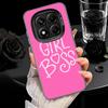 Girl Boss Lady Pink Soft Phone Case for Xiaomi Redmi Note 13 14 15 Pro Plus 12S 12 11S 11 11T 10S 10 Shockproof Cover Back Shell