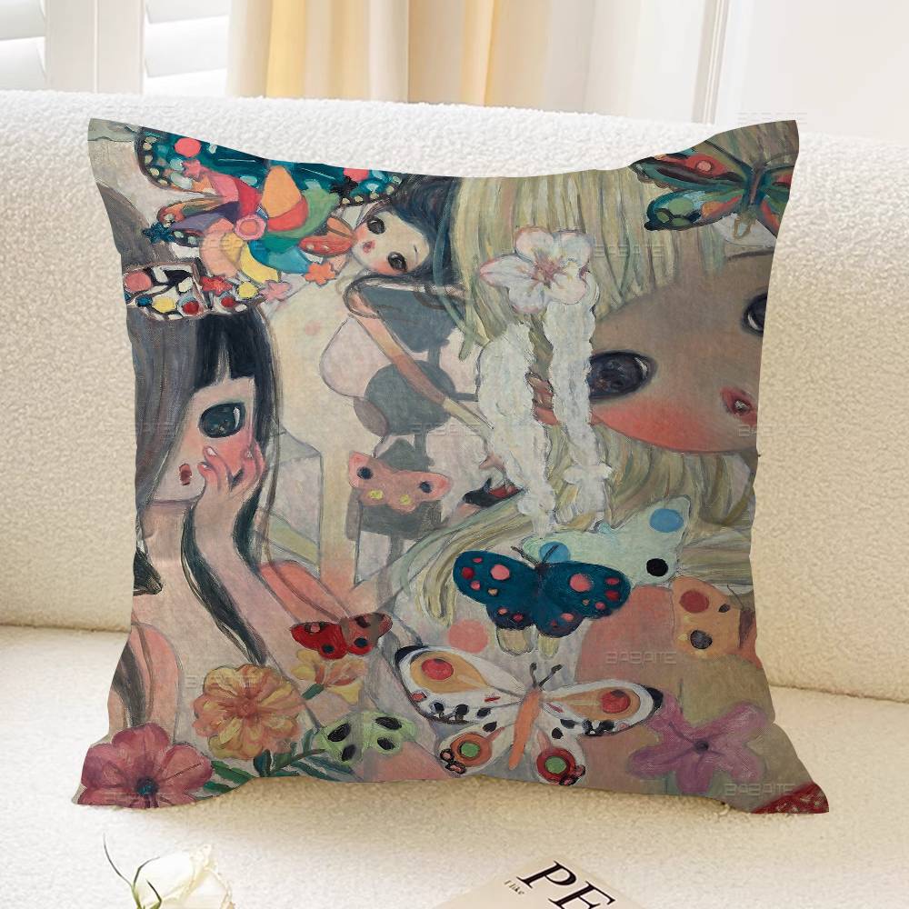 Aya Takano Cartoon pillow cover sofa cushion cover home room decoration children gift