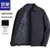 ROMON Men's Spring/Autumn Casual Lapel Business Jacket
