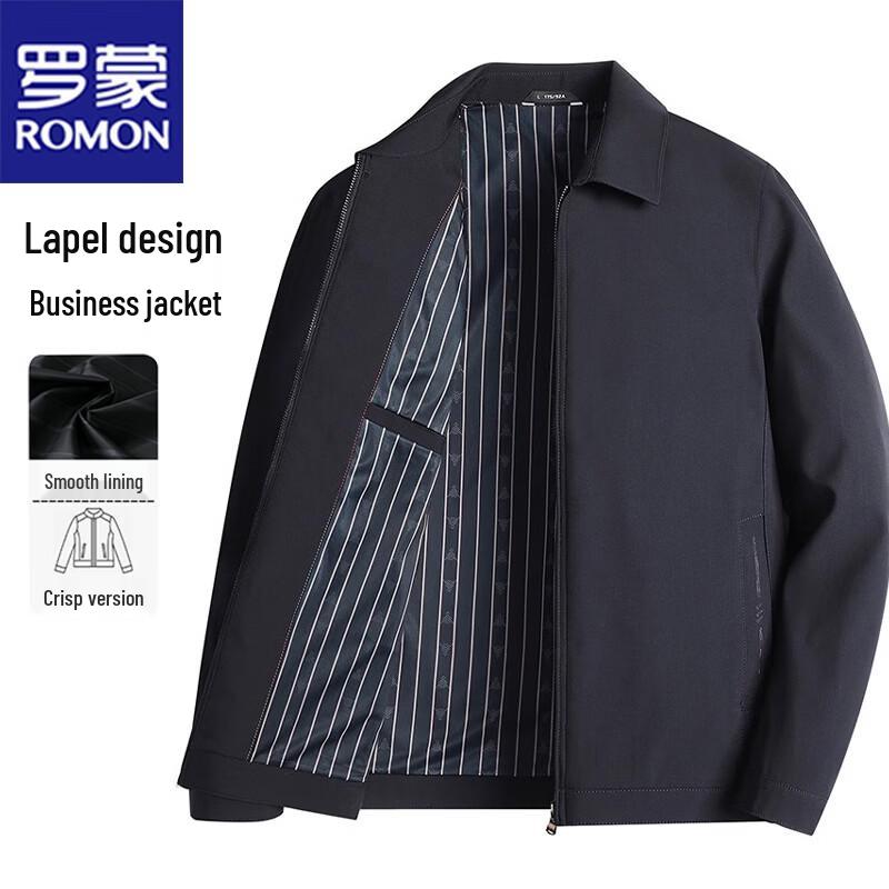 ROMON Men's Spring/Autumn Casual Lapel Business Jacket