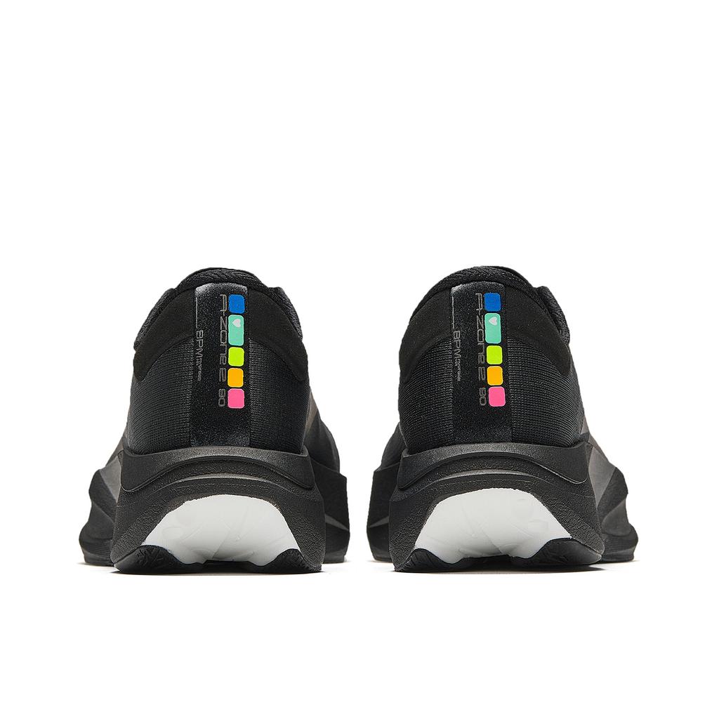 Anta Zone 2 Heart Rate 90 Low Top Racing Running Shoes Men's Basic Black 112625579-6