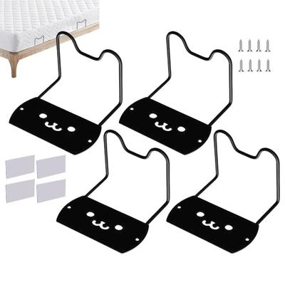 Estabilizador Metal Anti Derrapante Agarrador de Colchão Sem Perfuração Agarrador Suporte de Colchão Parador de Deslizamento de Cama Estrutura de Cama