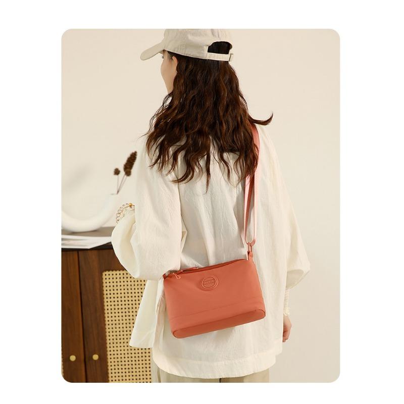 Simple Nylon Casual Crossbody Bag