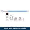 Zemismart Matter Over Thread Smart Roller Shade Blinds Motor for 25mm 28mm Tube Built-in Battery Homekit Google Home Smartthings