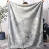 Peony Throw Soft Flannel AC Blanket Lightweight Summer Nap Throw Cozy  Blanket for Sofa Bed Travel Home