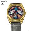 GARRACK Shin Evangelion Collaboration Watch Model Automatic 5ATM Waterproof Mineral Glass Multicolor Dial Unisex Unit-00 SMS-EVA-41-0