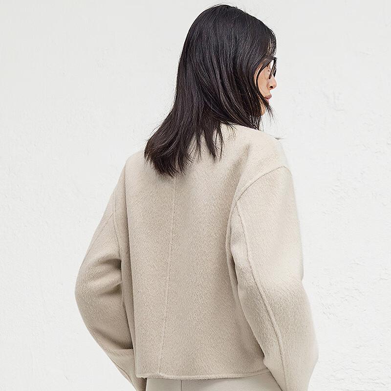 Broadcast Women's New Chinese Style Wool Blend Short Coat