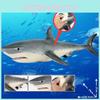 Impressive 62.5cm Large Size Megalodon Great White Shark Simulation Model For Children