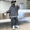Ensemble Sportif à Capuche pour Enfants Automne - Style Tendance Printemps/Automne pour Garçons d'Âge Moyen et Plus Grands 2026