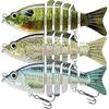TRUSCEND Swim Max Fishing Lure BKK Hooks Easy Catch WigglingVibrationRattle SoundGurgling Sound Made High-Strength Dyneema Fiber Suitable Various Fish
