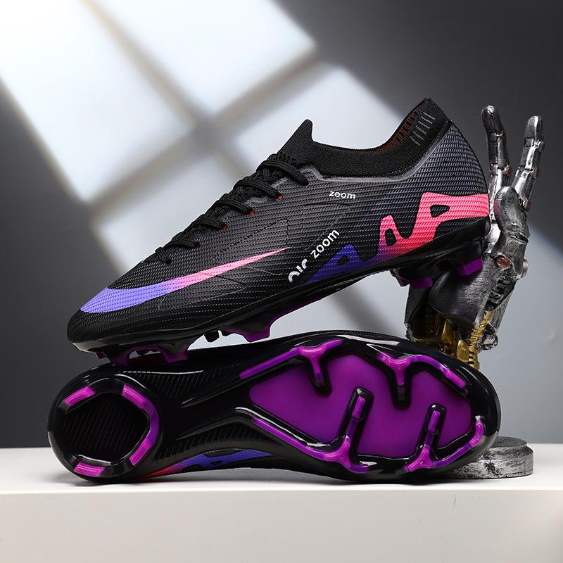 Low-Top Men S And Women S Spike Competition Football Shoes Children S Outdoor Sports Grass Professional Football Shoes 35