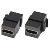 Keystone Jack Insert Support 4k Female To Female Coupler Adapter HDMI-Compatible Easy To Use for Wall Plate Outlet Panel