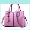 Minimalistische PU-Handtasche für Damen mit Reißverschluss und mehreren Taschen für den täglichen Gebrauch