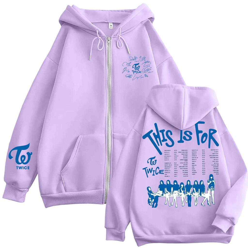 Damen Casual Mode Bedrucktes Langarm-Kapuzensweatshirt mit Reißverschluss