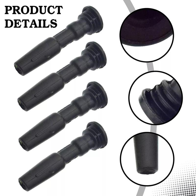 4Pcs Car Ignition Coil Rubber For Golf For A4 For Octavia Q3 04E905199A 04E905199H Automotive Accessories