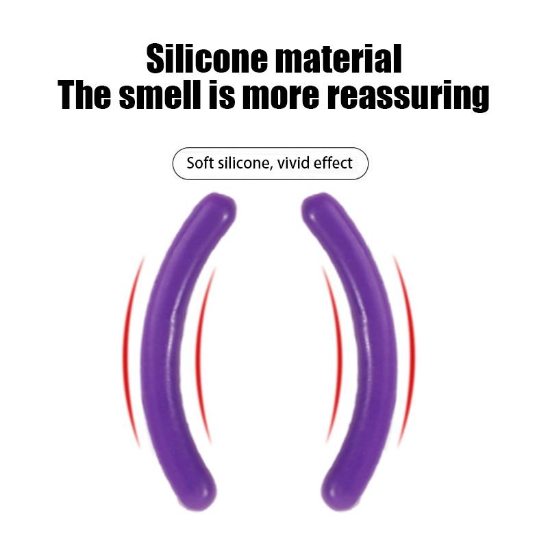 10Pcs/Box Eyelash Replacement Strip High Elasticity Eyelash Curler Refill Rubber Pads Plastic Unbreakable Elastic Rubber Strip