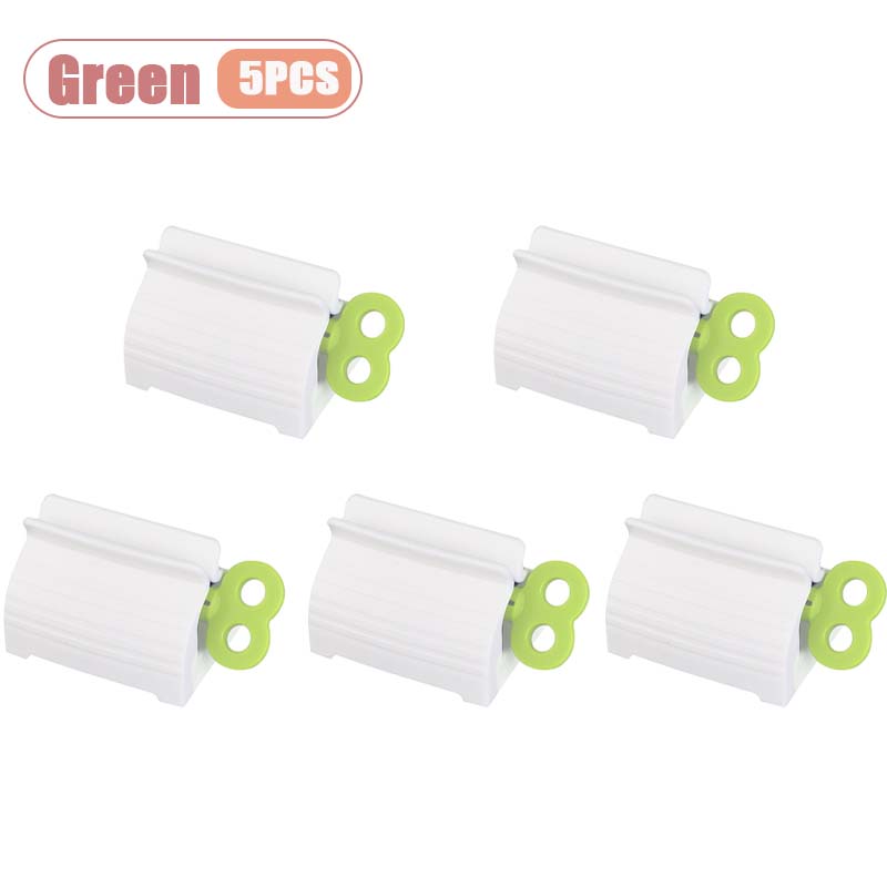 1-30PCS Toothpaste Squeezer Manual Roller Dispenser for Lazy People No Battery Needed Universal Fit for Tubes