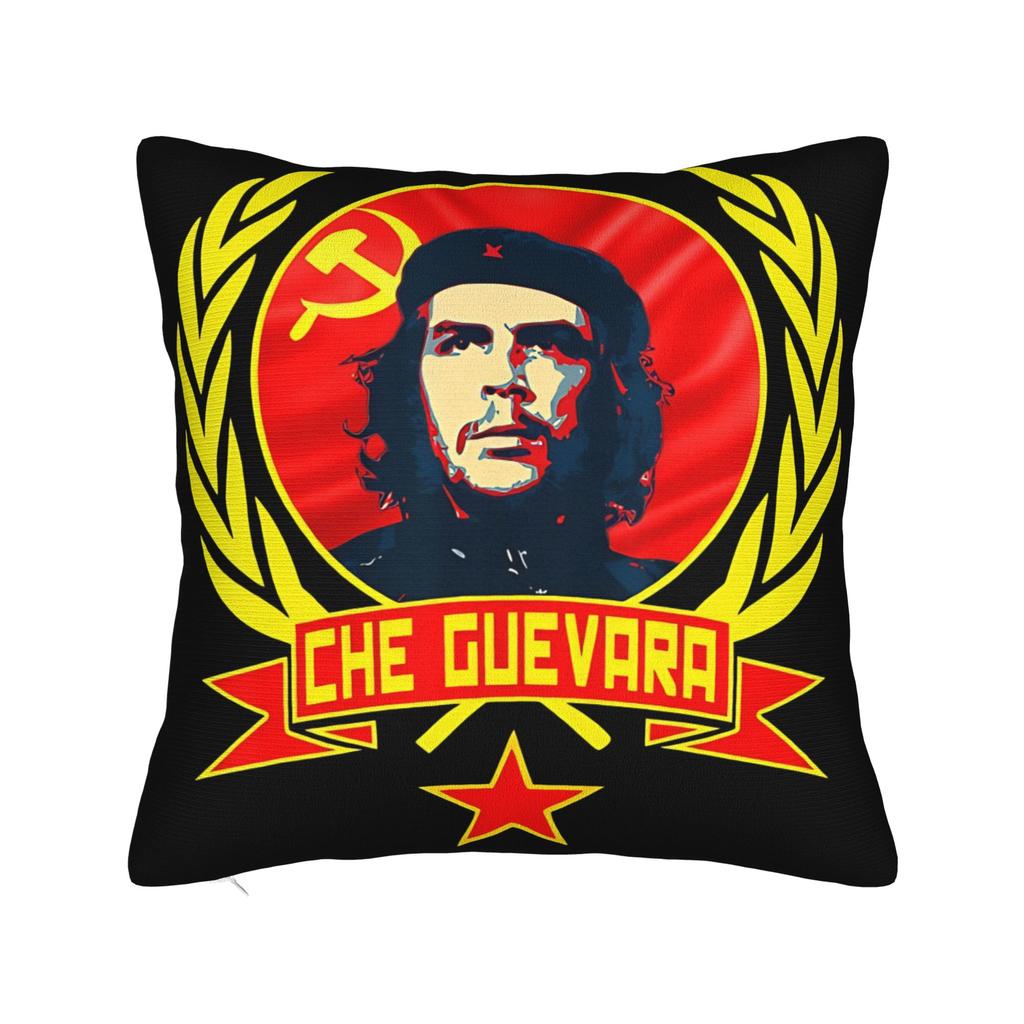 Pillow Case Che Guevara Argentine Marxist Revolutionary Print Pillow Cover For Sofa Home Decor Novelty Pillowcases