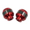 Pair Universal Motorcycle Wheel Slider Wheel Protector Carbon Front Fork Crash Protector Anti-Collision Drop Shock
