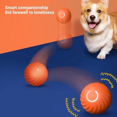 Neues Haustierhundespielzeug automatischer Hundeball bissfest vom hohen Hund necken magischer Hund Schwerkraft Sprungball