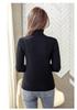 2024 Women's High Neck Plus Velvet Sweater - Thick Knit Pullover for Autumn/Winter