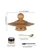 Kit Affumicatore per Cocktail in Legno Kit Infusore Affumicatore per Whiskey Kit Bevande Old Fashioned Regalo Ideale per Fidanzato Marito Papà Accessori per Bar
