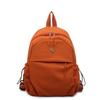 School bag summer Korean version high value back junior high school students casual simple versatile light