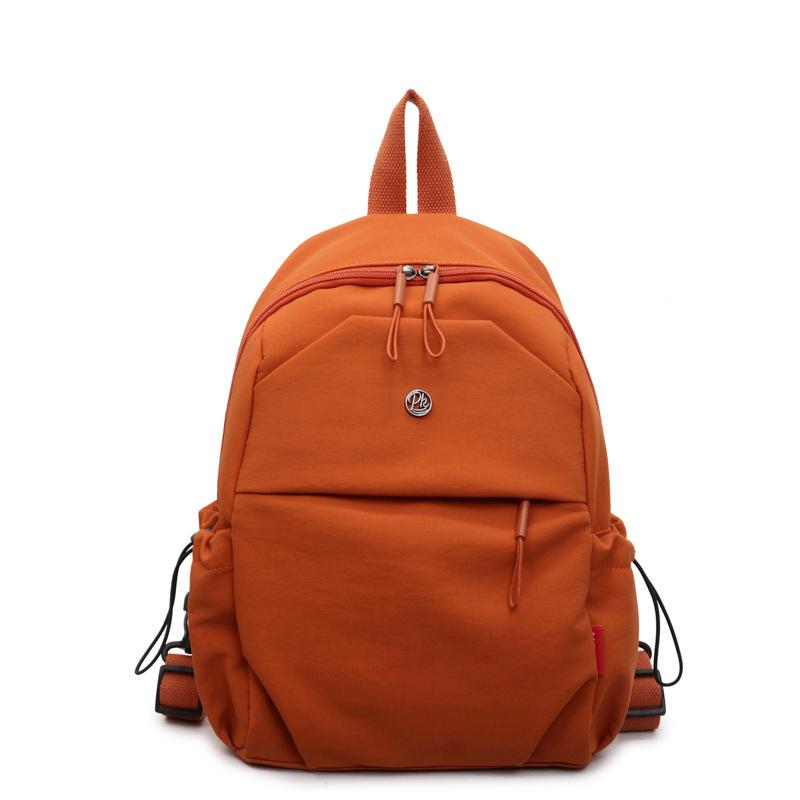 School bag summer Korean version high value back junior high school students casual simple versatile light