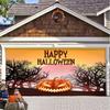 401. Halloween Garage Door Banner Background Cloth Banner Halloween Party Decoration