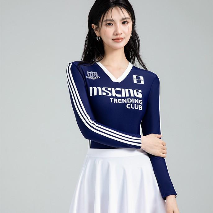 

Yiyuan Women s Blue Casual Slimming Streetwear Swimsuit Set M темно-синий