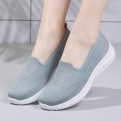 Damenschuhe Weiche Sohle Atmungsaktive Mesh-Schuhe für Frühling und Sommer Lässig-Freundlich Einfach zu Tragen Mama-Schuhe