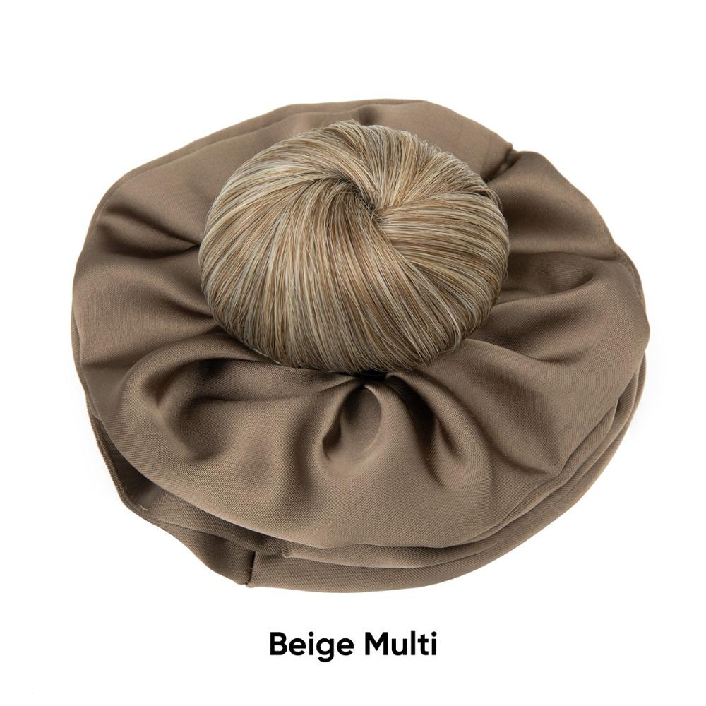Elegant Influencer-style Hair Tie Synthetic Natural-looking Artificial Flower Bun  for Daily Use