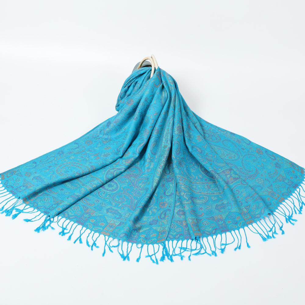Shawl outside women's spring and autumn cape long scarf cheongsam outside air-conditioned room scarf cape