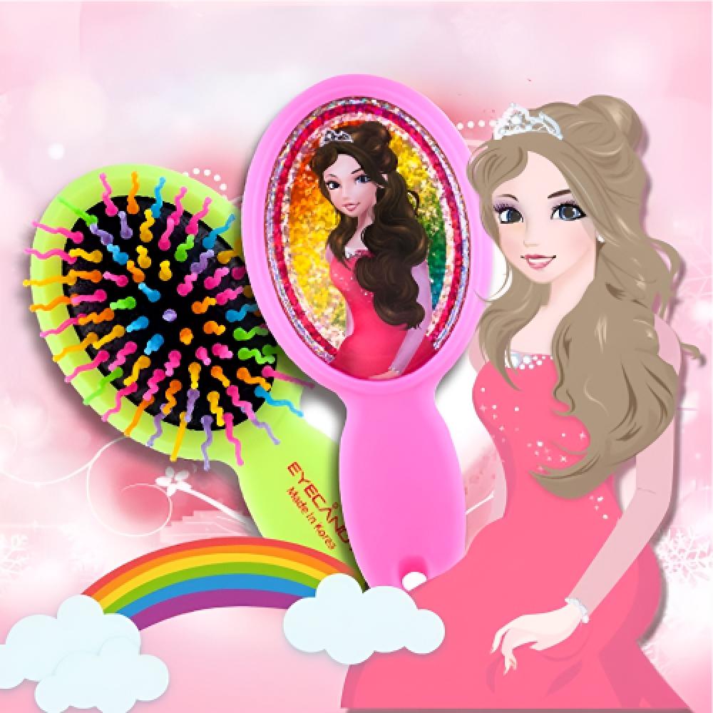 Eyecandy Rainbow Volume S hairbruSh kidS Pink Lime Green