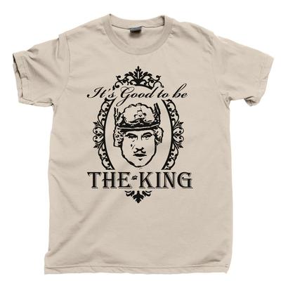GOOD TO BE KING T-shirt Storia del Mondo Film di Mel Brooks Blu-ray DVD Maglietta