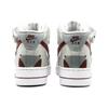 Nike Air Force 1 '07 Air Force 1 Slip Resistant Abrasion Resistant Mid top Skateboard Shoes Men's Gray Red White CW2289-111(Team131-)